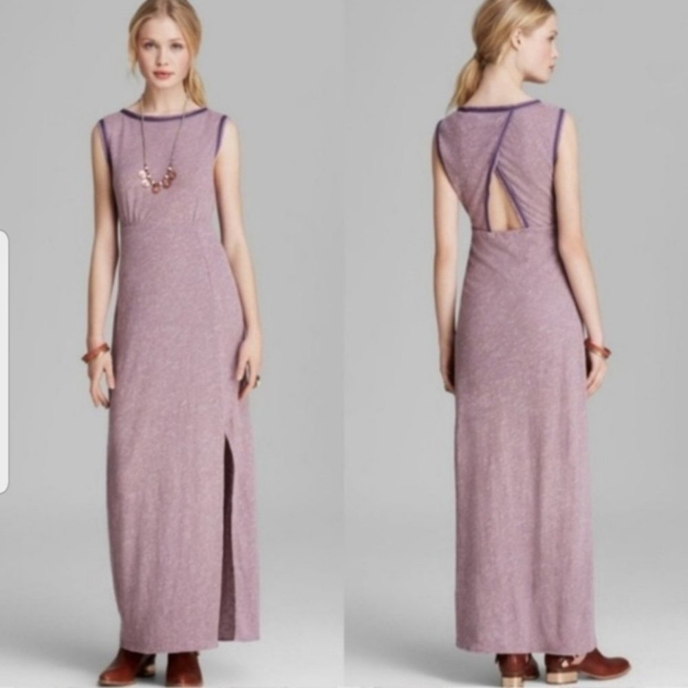 FREE PEOPLE SABRINA PURPLE MAXI DRESS #188